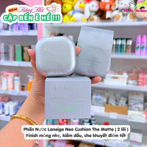 [Kèm Lõi Refill] Phấn nước Laneige Neo Cushion Matte và Glow