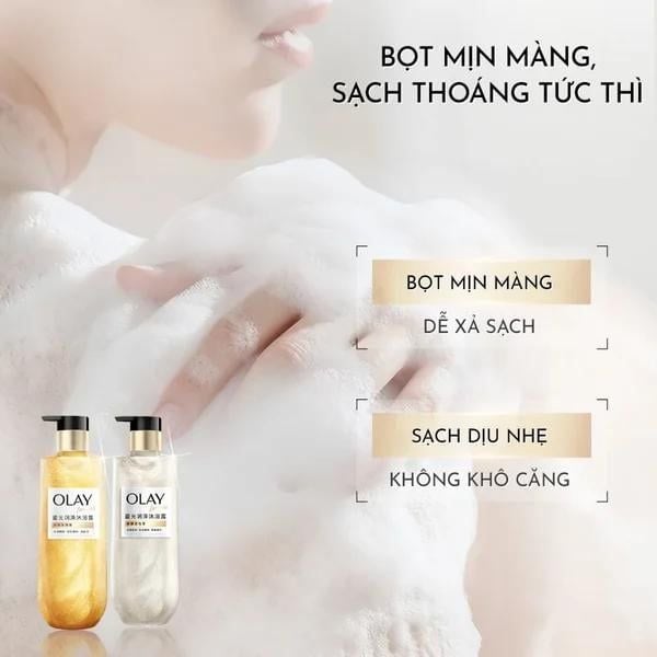 Sữa Tắm Sáng Da Olay Luminous Body Wash Hương Nước Hoa Cao Cấp 350g