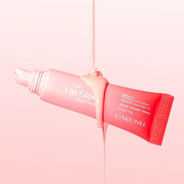Son dưỡng môi hồng môi hương dâu Care:nel Berry Lip Glow Repair Balm 10g