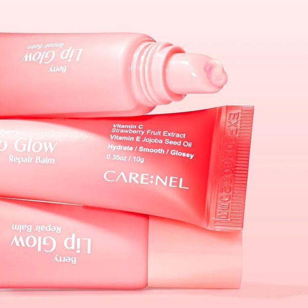 Son dưỡng môi hồng môi hương dâu Care:nel Berry Lip Glow Repair Balm 10g
