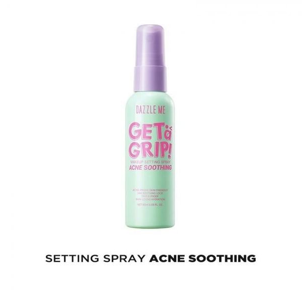 Xịt Khóa Nền DAZZLE ME Cố Định Trang Điểm Lâu Trôi Get A Grip Makeup Setting Spray 60ml