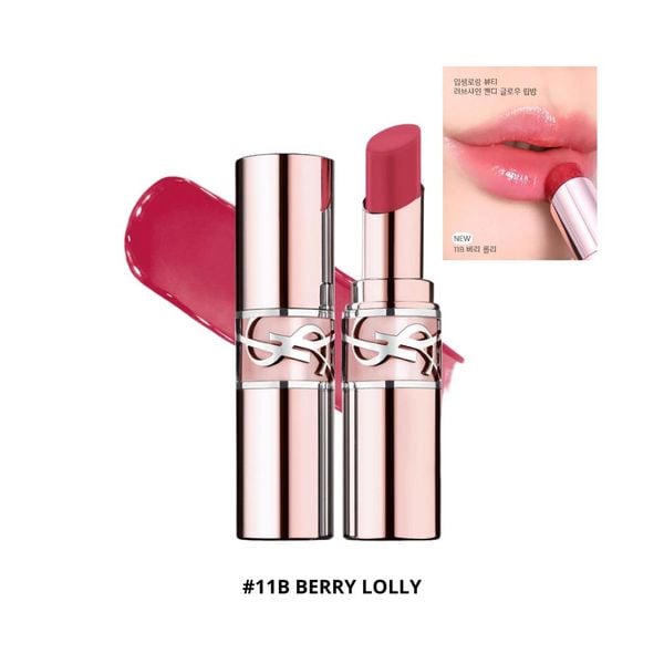 Son Bóng Dưỡng Ẩm YSL Loveshine Candy Glow Lip Balm #11B Berry Lolly