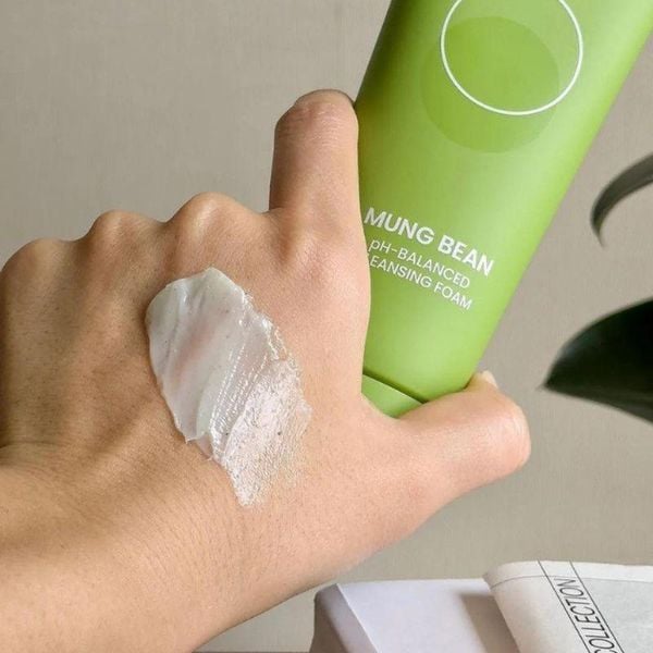 Sữa Rửa Mặt Đậu Xanh Cân Bằng Độ PH Beplain Mung Bean PH-Balanced Cleansing Foam 160ml