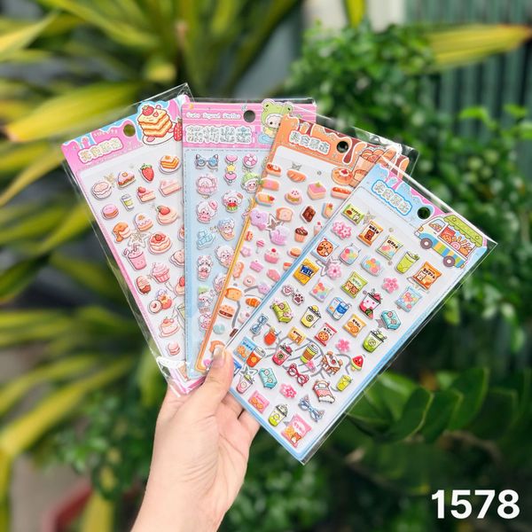 Sticker nổi 1578