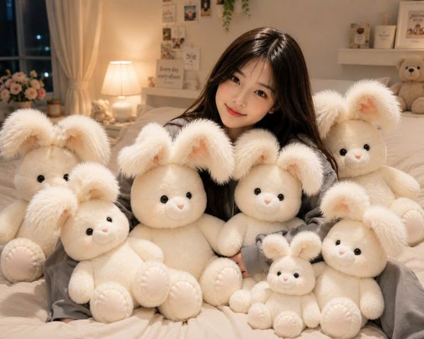 Thỏ chạy bộ tai dựng 50cm