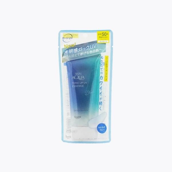Kem chống nắng Skin Aqua Tone Up UV Essence Blue SPF50+ PA++++ 80g
