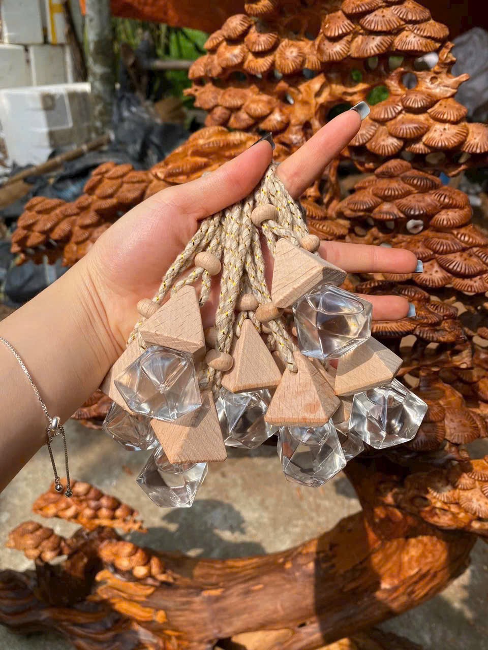 [5 lọ] Tinh dầu ngọc am nguyên chất – Treo xe, treo phòng, tủ quần áo