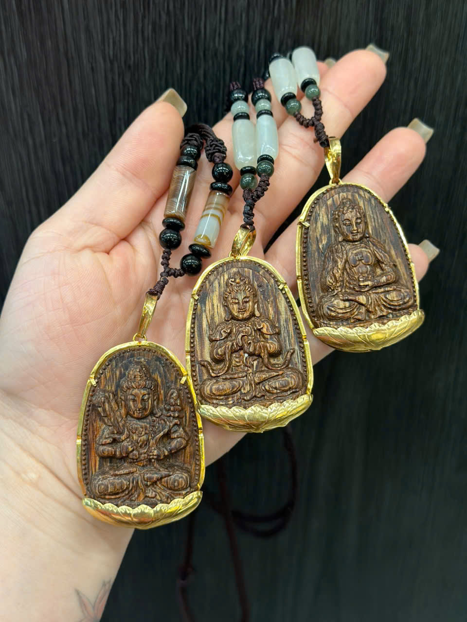 Vòng hộ mệnh trầm sánh chìm loại dầu mịn thơm đậm