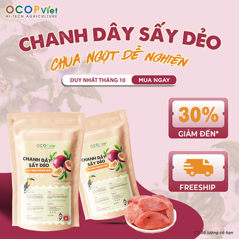  Chanh dây sấy dẻo - Chua ngọt dễ ghiền 