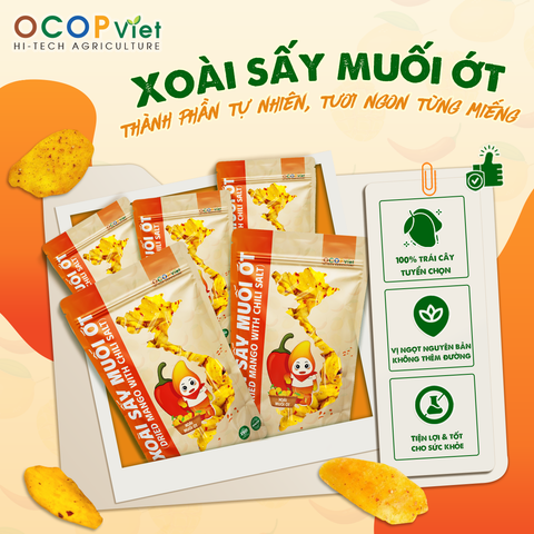  Xoài sấy muối ớt 