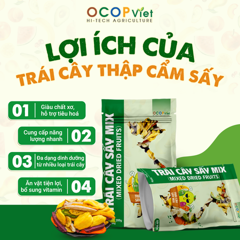  Trái Cây Thập Cẩm Sấy 