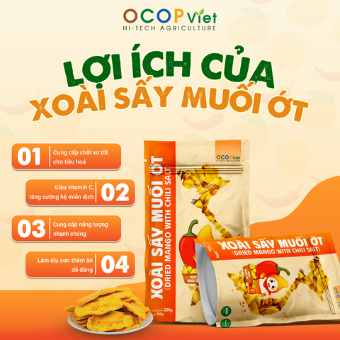  Xoài sấy muối ớt 