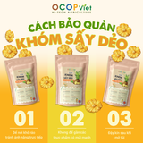  Thơm sấy dẻo - OCOP Việt – Ngon Rẻ Giá HờI – Không Chất Bảo Quản – Túi 100g 