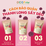  Thanh long sấy OCOP Việt – Ngọt tự nhiên, dẻo mềm đúng vị 