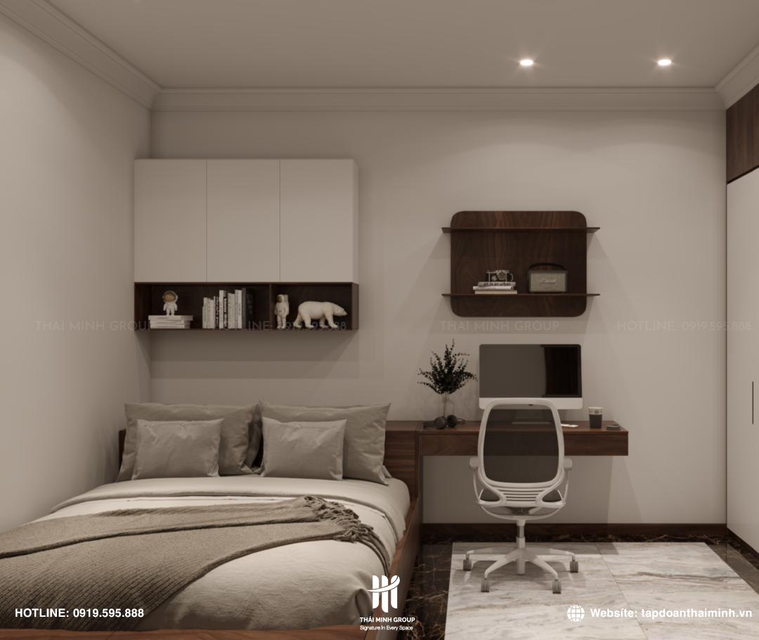 BIỆT THỰ NGOẠI THÀNH PHÚ XUYÊN - NỘI THẤT GỖ ÓC CHÓ