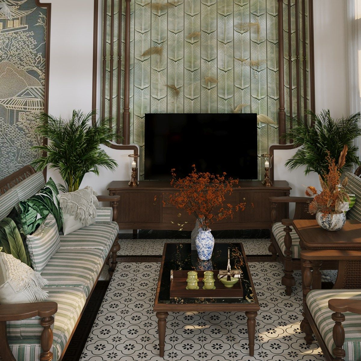 BIỆT THỰ INDOCHINE VINHOMES OCEAN PARK -