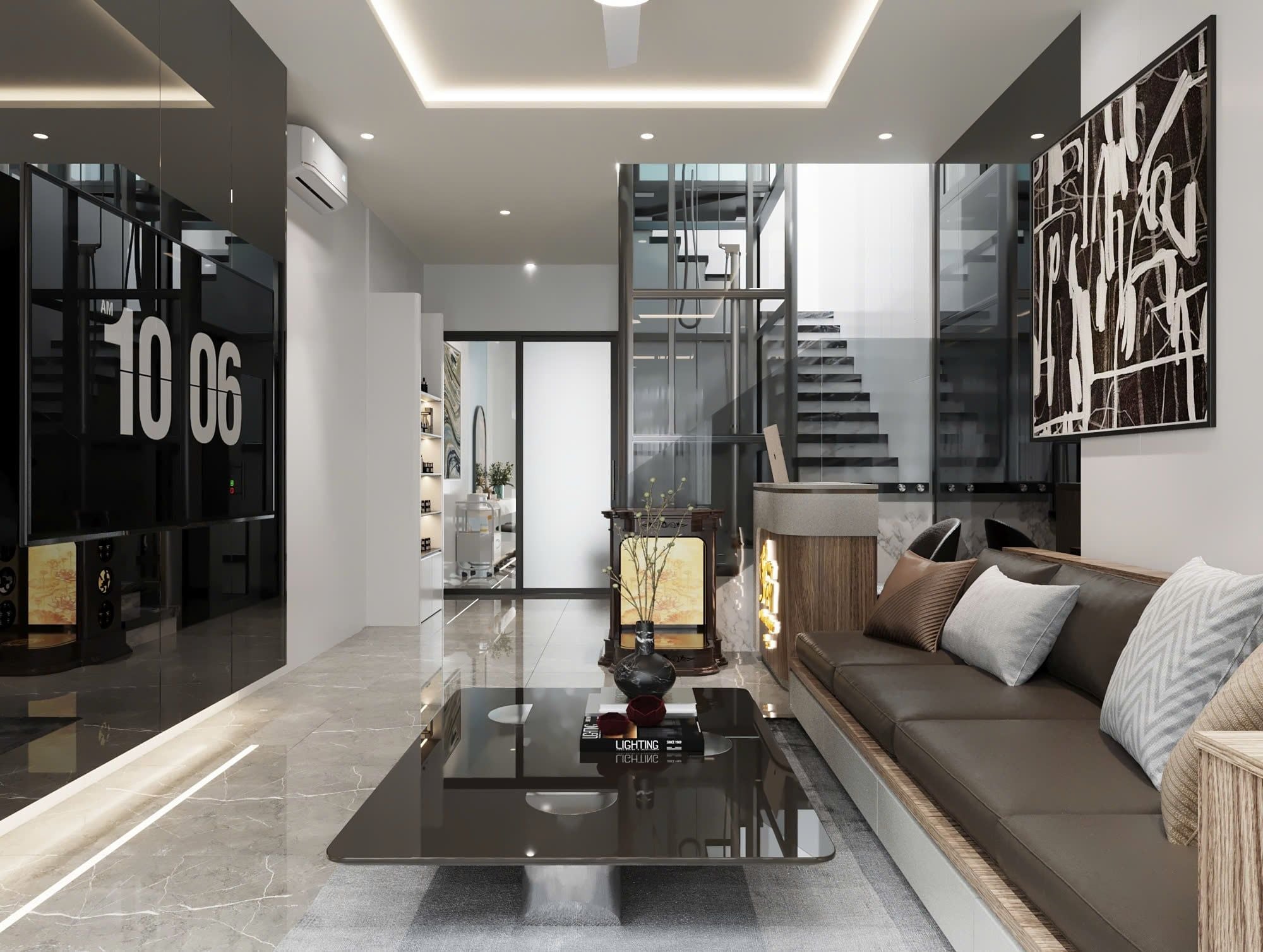 SPA THỜI ĐẠI - THIẾT KẾ THI CÔNG NỘI THẤT NHÀ Ở KẾT HỢP SPA