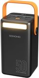  Sạc dự phòng GONONKI 50000mAh sạc nhanh 22.5W tích hợp đèn LED chiếu sáng 