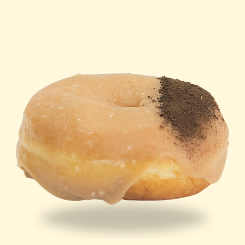 Bánh Doughnut Black Tea Glazed
