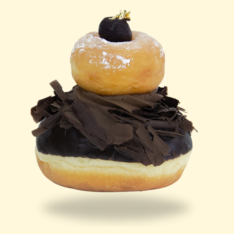 Bánh Doughnut Black Cherry Crown