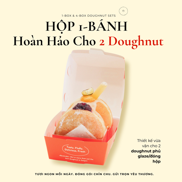 Bánh Doughnut Rosy Dusk