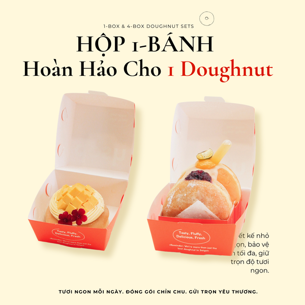 Bánh Doughnut Orange Crush