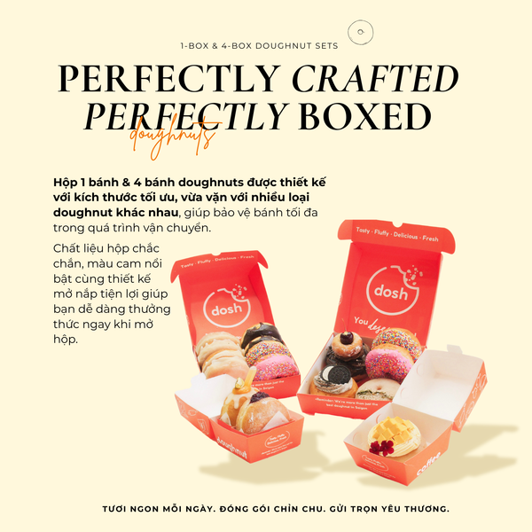 Bánh Doughnut Orange Crush