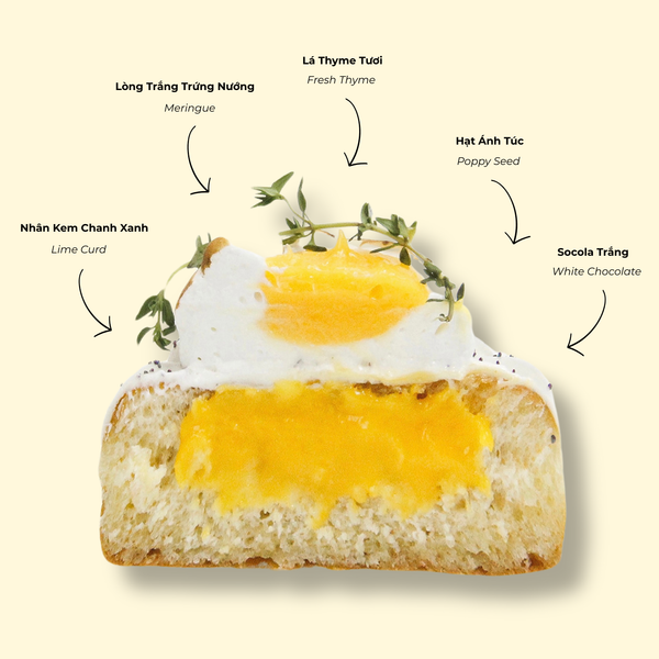 Bánh Doughnut Moonlight Thyme
