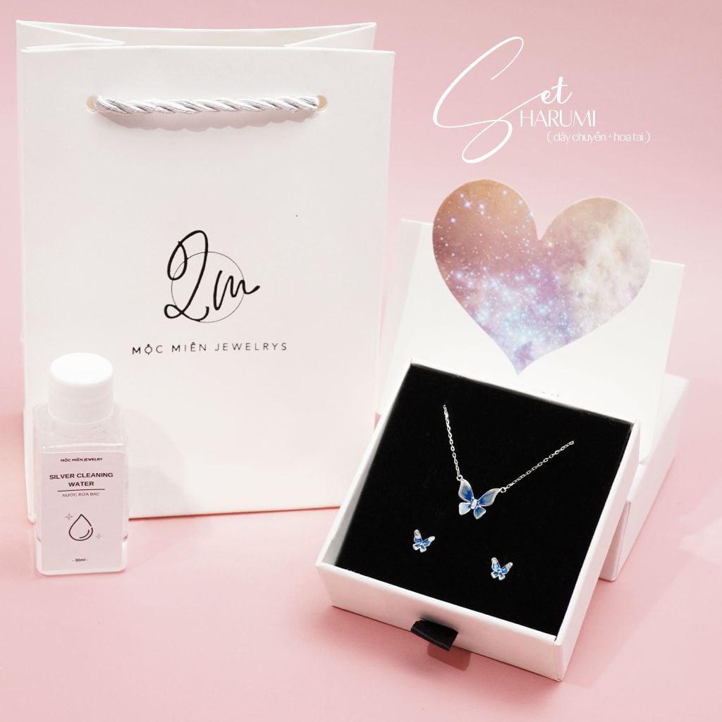 SET Quà Tặng Trang Sức Cao Cấp Hồ Điệp