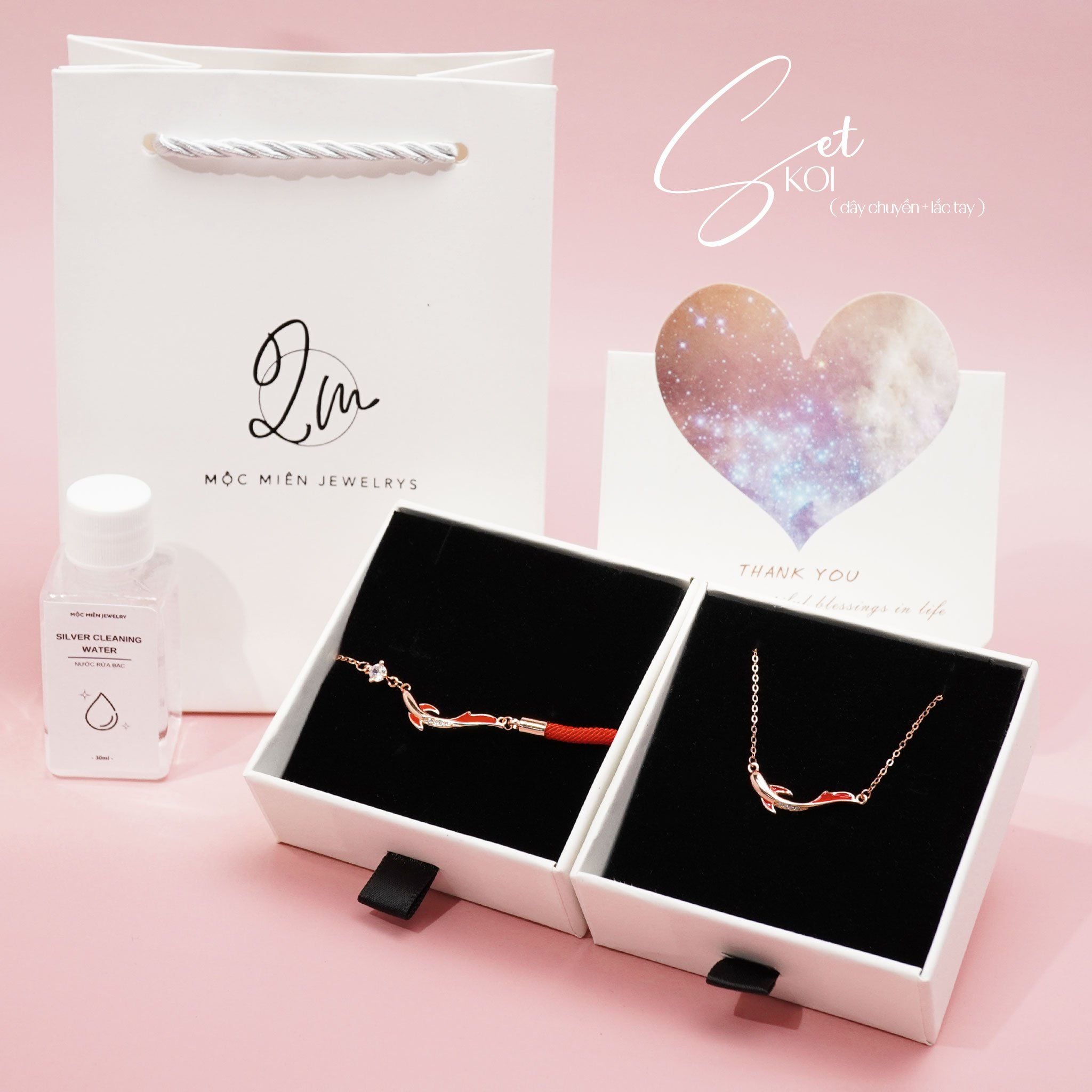 SET Quà Tặng Trang Sức Cao Cấp Koi
