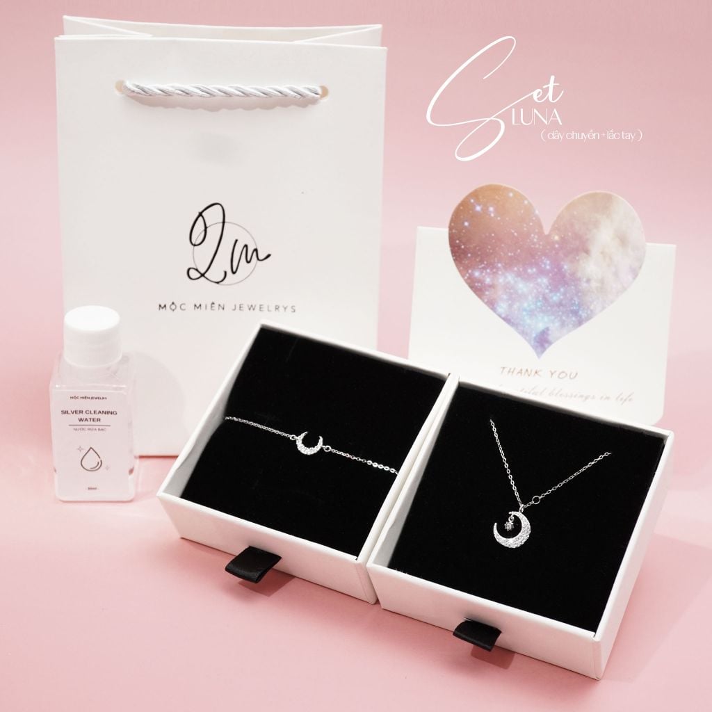SET Quà Tặng Trang Sức Cao Cấp Luna