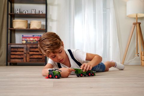 Bộ 3 Đồ Chơi Xe Nông Trại DICKIE TOYS Fendt Micro Team 203732001