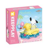 Đồ Chơi Lắp Ráp KEEPPLEY Sanrio Party By The Pool K20835