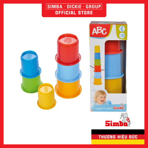 104018143 Đồ Chơi Trẻ Em Cốc xếp chồng ABC Stacking Cups