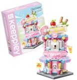 Đồ Chơi Lắp Ráp KEEPPLEY City Corner Sugary Mille-Feuille Shop Building Blocks K28027