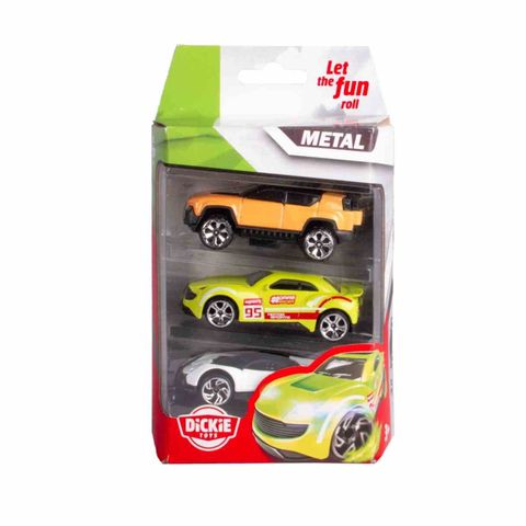 Bộ 3 Đồ Chơi Xe Mô Hình DICKIE TOYS Die-cast Vehicles 3 Pack 203331000 - Herbie Toys