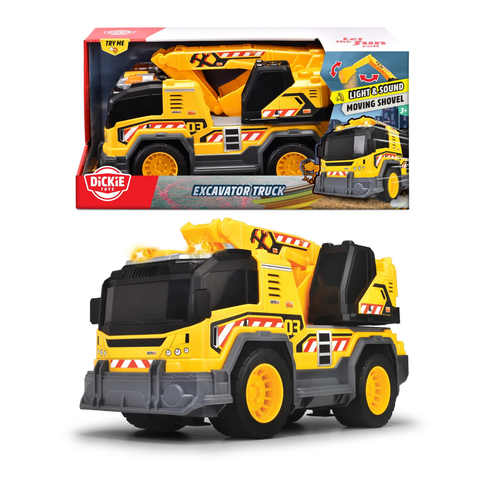 203306026 Đồ Chơi Xe Xây Dựng DICKIE TOYS Excavator Truck