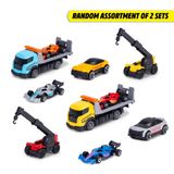 Bộ Đồ Chơi Xe Đua Công Thức DICKIE TOYS Formula Racer Set - Herbie Toys