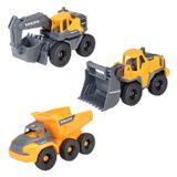 Bộ 3 Đồ Chơi Xe Xây Dựng DICKIE TOYS Volvo Construction Set 203722015