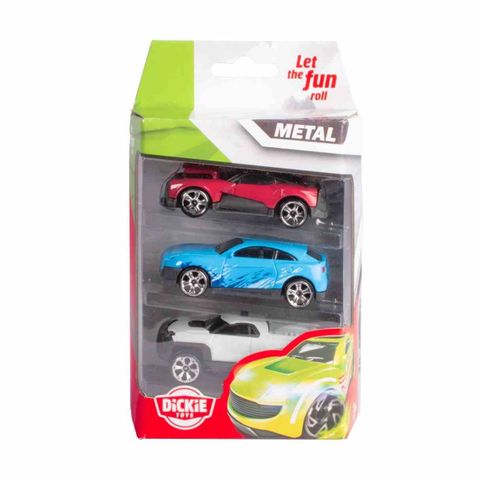 Bộ 3 Đồ Chơi Xe Mô Hình DICKIE TOYS Die-cast Vehicles 3 Pack 203331000 - Herbie Toys