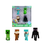 [CHỌN MẪU] Bộ 4 Đồ Chơi Mô Hình Sưu Tầm JADA TOYS Minecraft 2.5