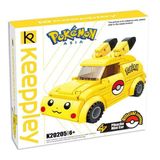 Đồ Chơi Lắp Ráp KEEPPLEY Pokemon Pikachu Mini Car K20205