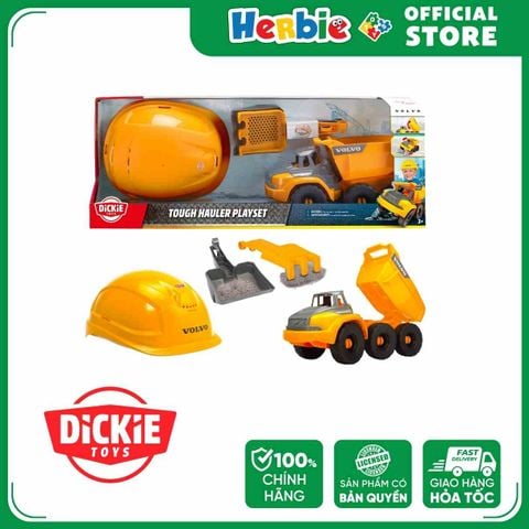 Bộ Đồ Chơi Xây Dựng DICKIE TOYS Volvo Tough Hauler Playset 203729014 - Herbie Toys