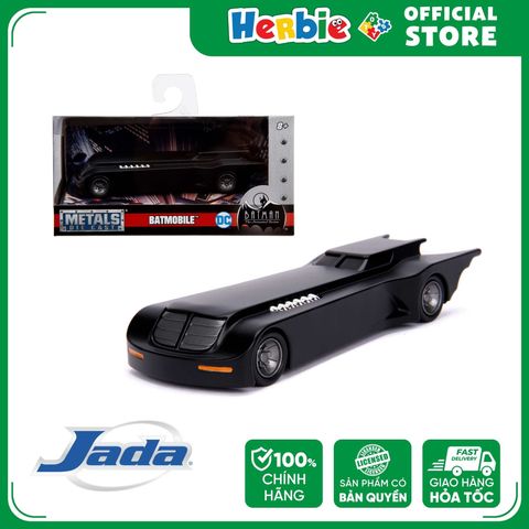 Đồ Chơi Xe Mô Hình JADA TOYS DC Comics Batman Animated Batmobile 1:32 30915 - Herbie Toys