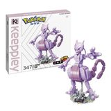 Đồ Chơi Lắp Ráp KEEPPLEY Pokemon Mewtwo B0111 Building Block