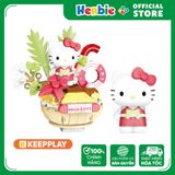 Đồ Chơi Lắp Ráp KEEPPLAY Sanrio Hello Kitty Coconut Pudding K20871 - Herbie Toys