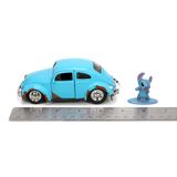 Đồ Chơi Xe Mô Hình JADA TOYS Disney Volkswagen Beetle & Stitch Figure 1:32 33251 - Herbie Toys