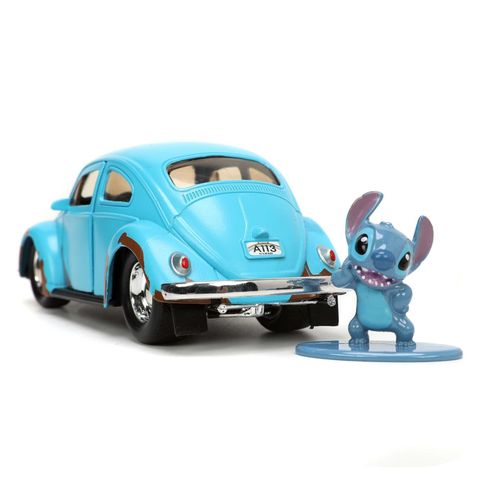 Đồ Chơi Xe Mô Hình JADA TOYS Disney Volkswagen Beetle & Stitch Figure 1:32 33251 - Herbie Toys