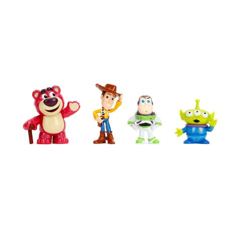 Bộ 4 Đồ Chơi Mô Hình Sưu Tầm JADA TOYS Toy Story 2.5
