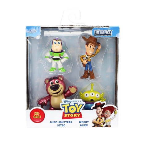 Bộ 4 Đồ Chơi Mô Hình Sưu Tầm JADA TOYS Toy Story 2.5